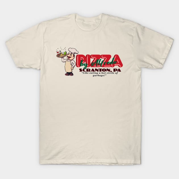 Pizza By Alfredo T-Shirt by LVBart